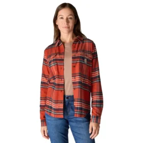 Women's Tencelâ„¢ Fiber Series Relaxed Fit Plaid Shirt