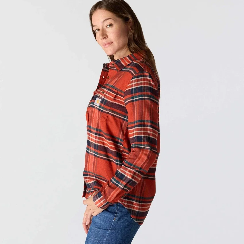 Women's Tencel™ Fiber Series Relaxed Fit Plaid Shirt
