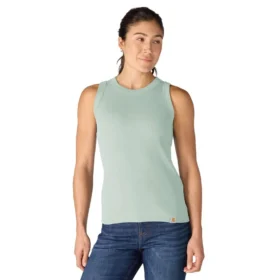 Women's Tencel Lightweight Breathable Ribbed Tank Top