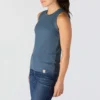 Women's Tencel Lightweight Breathable Ribbed Tank Top