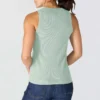 Women's Tencel Lightweight Breathable Ribbed Tank Top