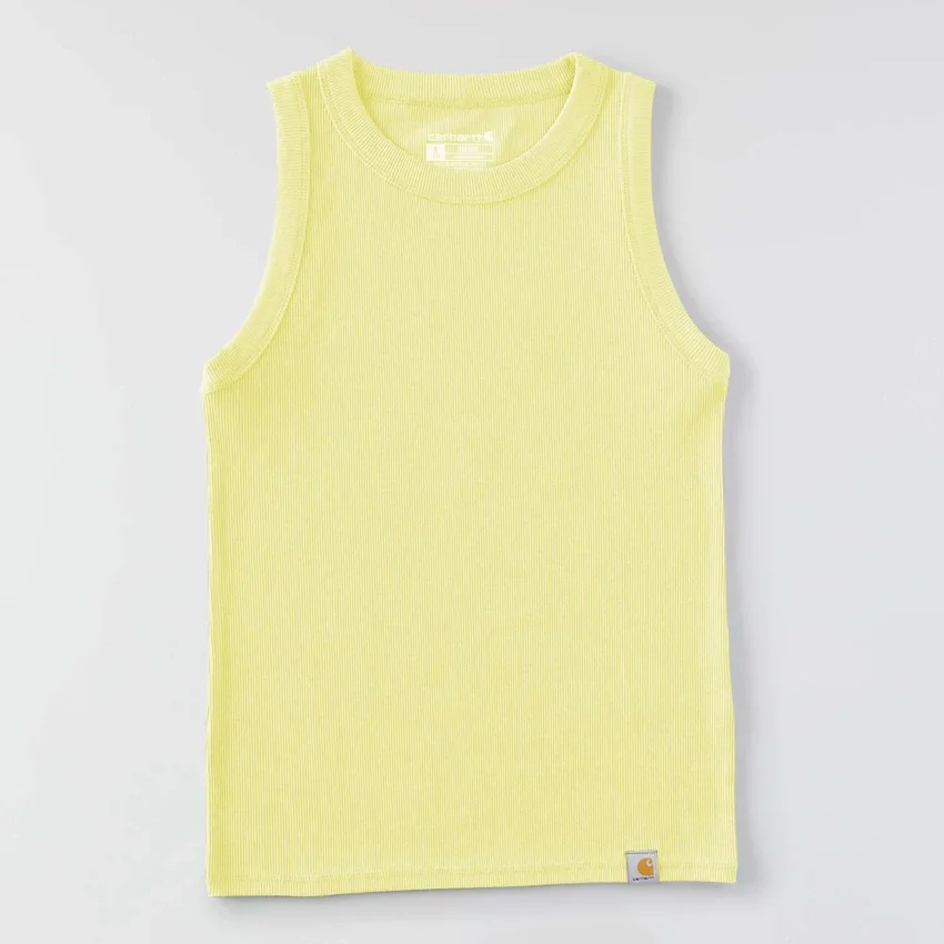 Women's Tencel Lightweight Breathable Ribbed Tank Top