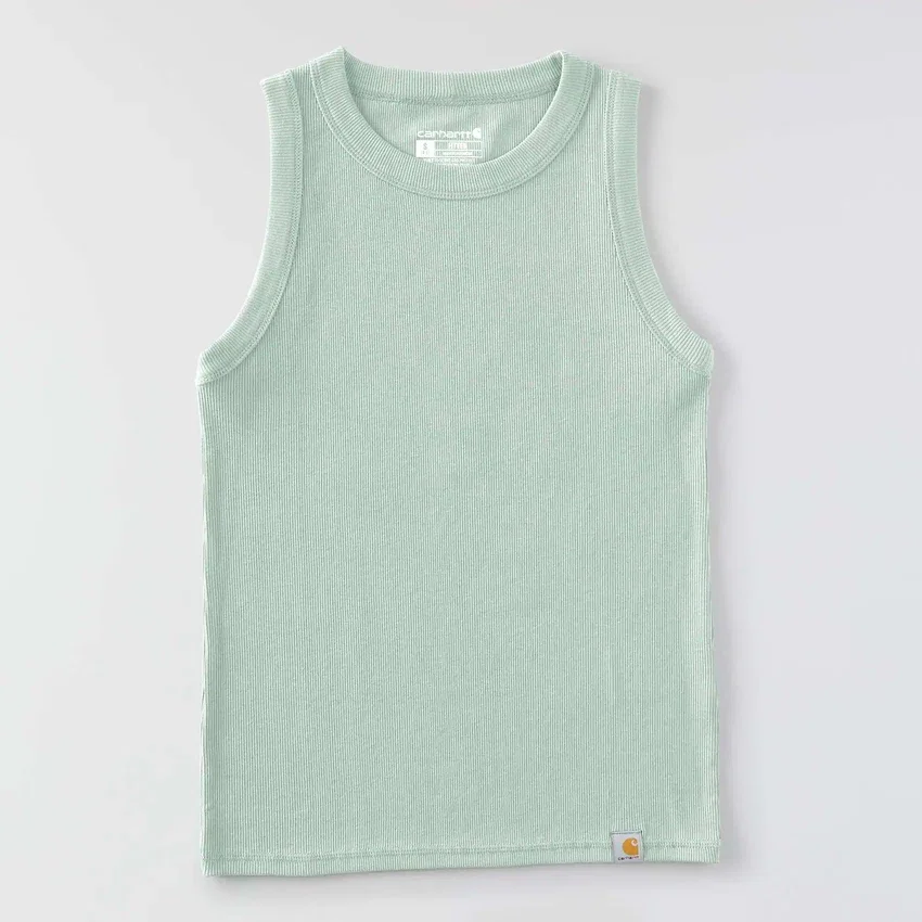 Women's Tencel Lightweight Breathable Ribbed Tank Top