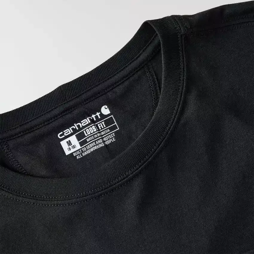 Women's Tencel Loose Fit Lightweight Crewneck Pocket T-Shirt
