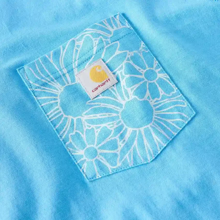 Women's Tencel Loose Fit Lightweight Floral Graphic T-Shirt