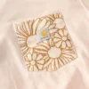 Women's Tencel Loose Fit Lightweight Floral Graphic T-Shirt