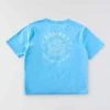 Women's Tencel Loose Fit Lightweight Floral Graphic T-Shirt