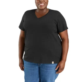 Women’s Tencel Relaxed Fit Lightweight Breathable V-Neck T-Shirt