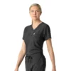 Women's Tuck-In Print Scrub Top