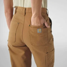 Women’s Vintage Fit Double-Knee Canvas Work Pants